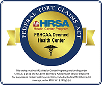 HRSA FSHCAA FTCA Deemed Status Badge