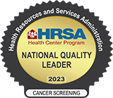 HRSA National Leader 2023 Cancer Screening